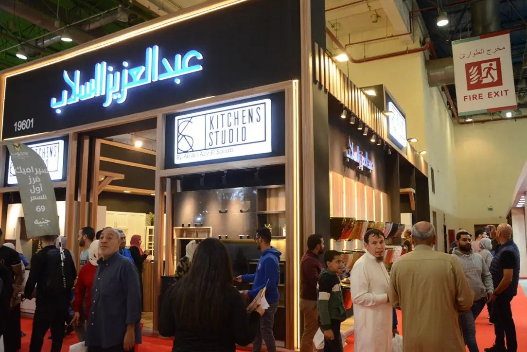 Kitchen brand booth among Ceramica Market finishing exhibitors